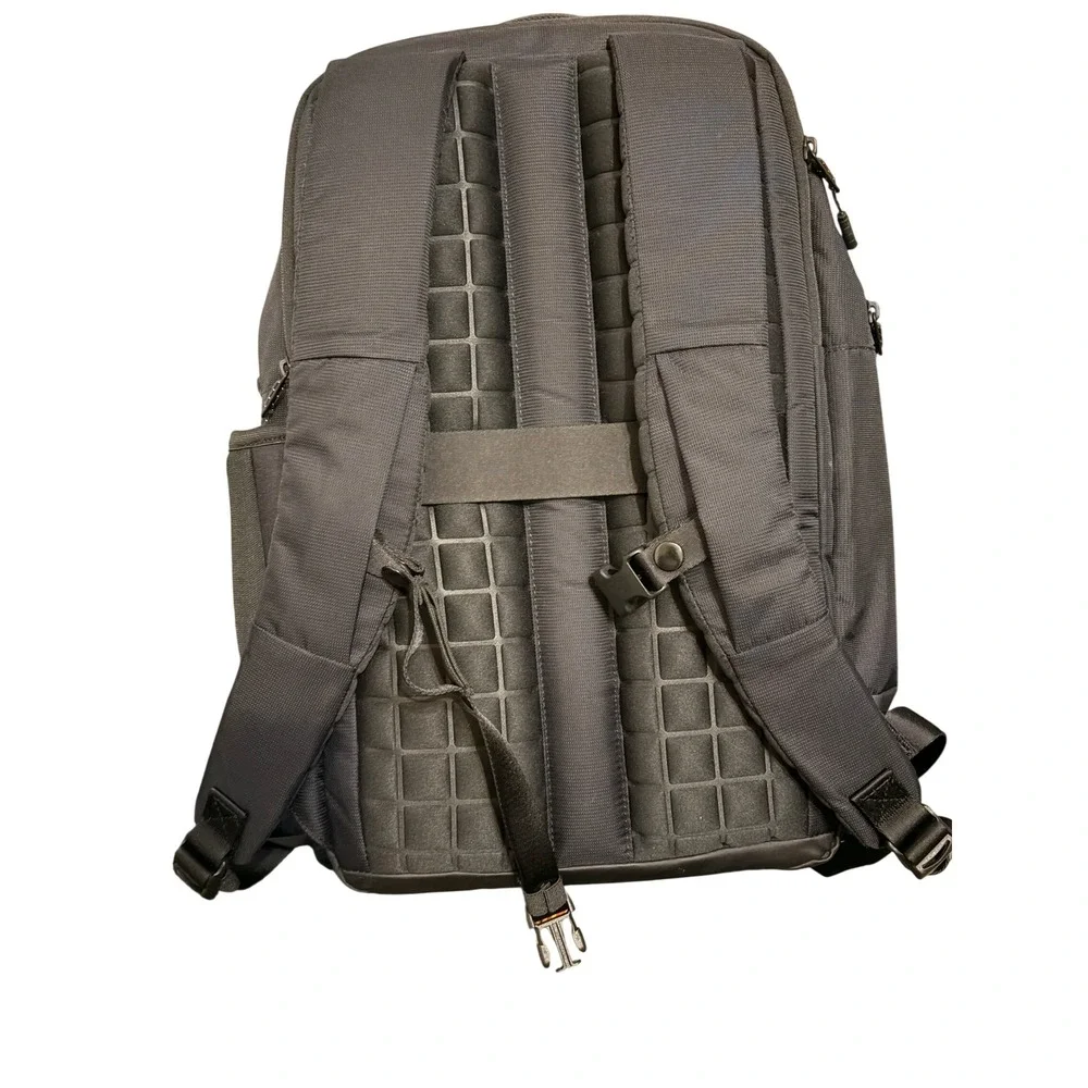 Timbuk2 Black Recycled Fabric Laptop Backpack Roboflow Logo Tech Commuter Bag